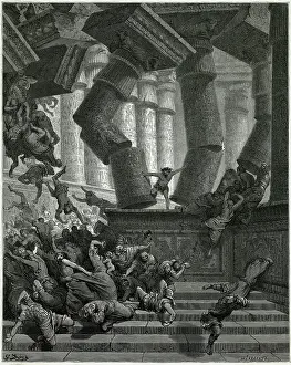 Destroys: SAMSON & TEMPLE/DORE