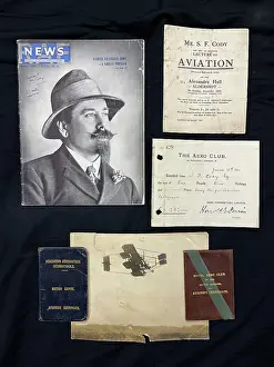 Mclean: Samuel Cody assorted memorabilia
