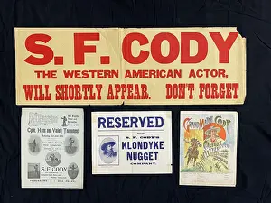 Henry Aldridge & Son Ltd.: Samuel Cody assorted memorabilia, Wild West days