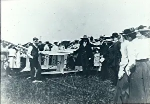 Downs: Samuel Cody and his kite at Findon