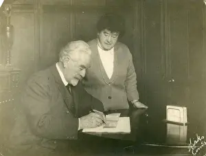 Verdon: Samuel Edward Saunders with his wife about the time of t