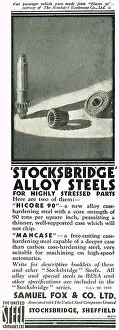 Stocksbridge: Samuel Fox Stocksbridge Alloy Steels
