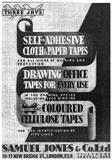 Washers: Samuel Jones Washers, Stencils & Tapes 1942