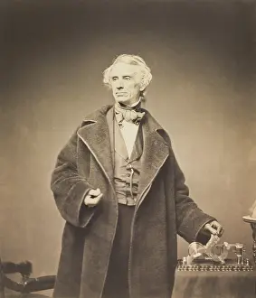 Salted: Samuel Morse with His Recorder, 1857. Thirteen