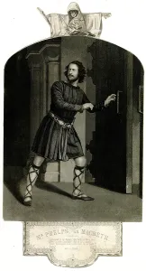 Phelps: Samuel Phelps, actor, as Shakespeare's Macbeth