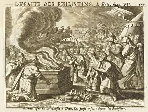 Philistines: SAMUEL'S SACRIFICE