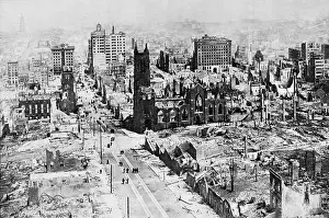 Razed: San Francisco After 1906 Earthquake