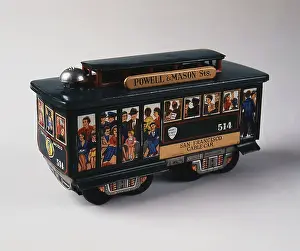 Tinplate: San Francisco cable car model, US