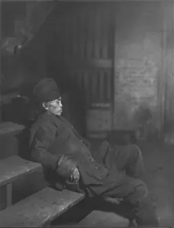 Genthe: San Francisco, an opium addict, original ?