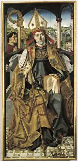 Danjou: SAN ILDEFONSO, Master of (15th century). Saint