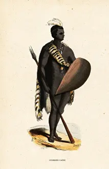 Animal Skin: San warrior from South Africa