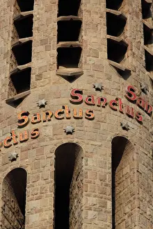 Sanctus: 'Sanctus', bell tower of the Passion facade