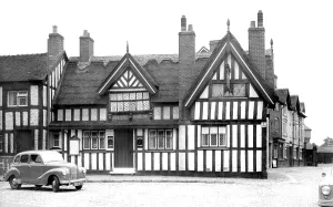 Sandbach: Sandbach, Black Bear Inn c1955