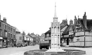 Sandbach: Sandbach, the War Memorial c1955