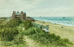 Lincs: Sandhills and Convalescent Home, Mablethorpe, Lincolnshire