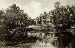 Anglia: Sandringham House and Lake, Norfolk