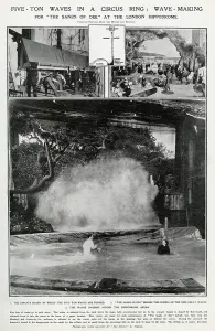 The Sands of Dee, how the waves are formed at Hippodrome