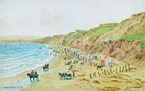 Filey: Sands at Filey, North Yorkshire