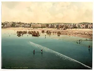 Paignton: The sands, Paignton, England