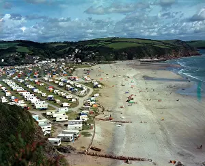 Pentewan: The sands, Pentewan, Mevagissey