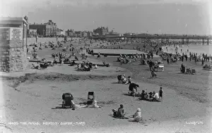 Sunbathing: The Sands at Weston-super-Mare