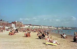 The J Salmon Image Archive: The sands, Weymouth