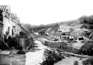 Sandsend: Sandsend, the Village c1885
