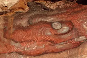 Nabatean: Sandstone patterns, Petra, Jordan
