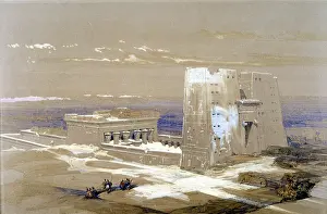 Edfu: Sandstone Temple of Edfu (Idfu or Behdet), Upper