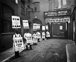 Wardour: Sandwich board men 1910