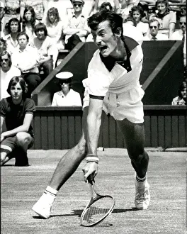 Metreveli: Sandy Mayer in tennis match at Wimbledon