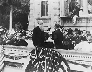 Dole: Sanford Dole is sworn in as President of the Republic