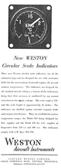 Sangamo: Sangamo Weston. Weston Aircraft Instruments