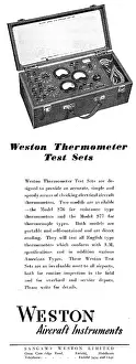 Sangamo: Sangamo Weston. Weston Aircraft Instruments