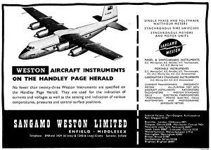 Sangamo: Sangamo Weston. Weston Aircraft Instruments