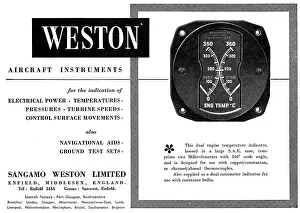 Sangamo: Sangamo Weston. Weston Aircraft Instruments