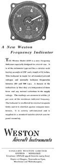 Sangamo: Sangamo Weston. Weston Aircraft Instruments