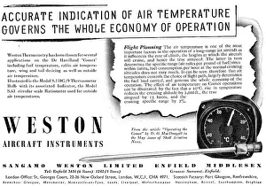 Sangamo: Sangamo Weston. Weston Aircraft Instruments
