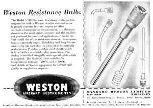 Sangamo: Sangamo Weston. Weston Aircraft Instruments