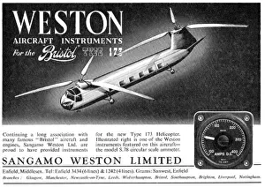 Ammeter: Sangamo Weston. Weston Aircraft Instruments - Ammeter