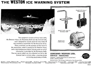 Sangamo Weston. Weston Ice Warning System