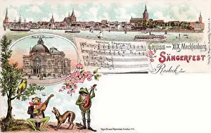Busking: Sangerfest - Rostock, Germany