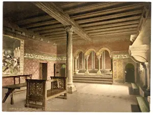 Wartburg: The Sangersaal, Wartburg, Thuringia, Germany