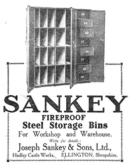 Sankey: Sankey Fireprrof Storage Bins