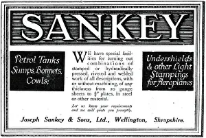 Sankey: Sankey Stampings For Aeroplanes