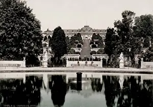 Sanssouci: Sanssouci, a historical building in Potsdam, near Berlin