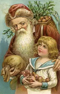 Accompanies: Santa Accompanies Child