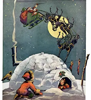Igloo: Santa in the Artic