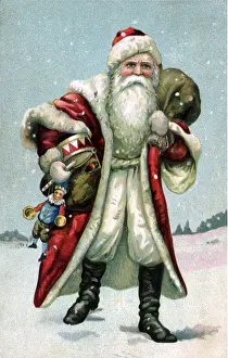 Slung: Santa Carrying Toys