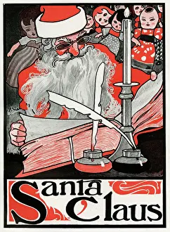 Pens: Santa Claus by Charles Robinson